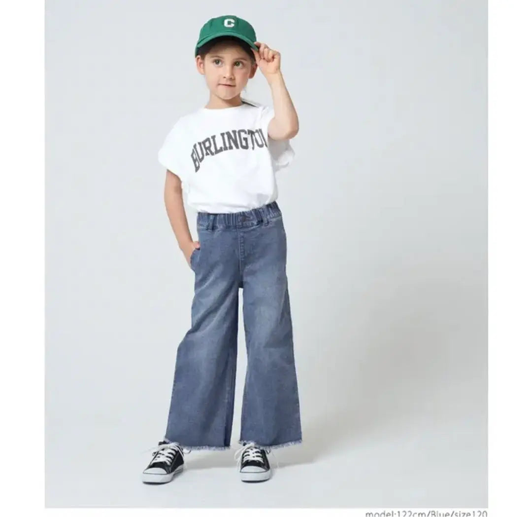 coca kids denim pants 130cm