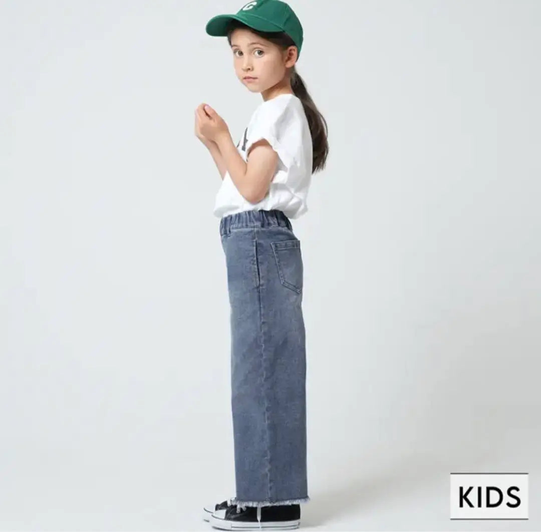 coca kids denim pants 130cm