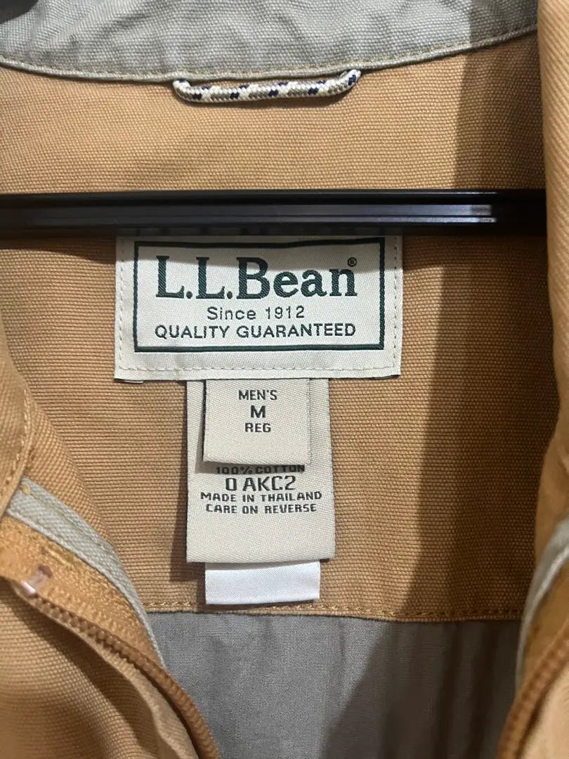 L.L.Bean Men's M size beige jacket price is reduced! | L.L.Bean メンズ Mサイズ ベージュジャケット値下げ中！