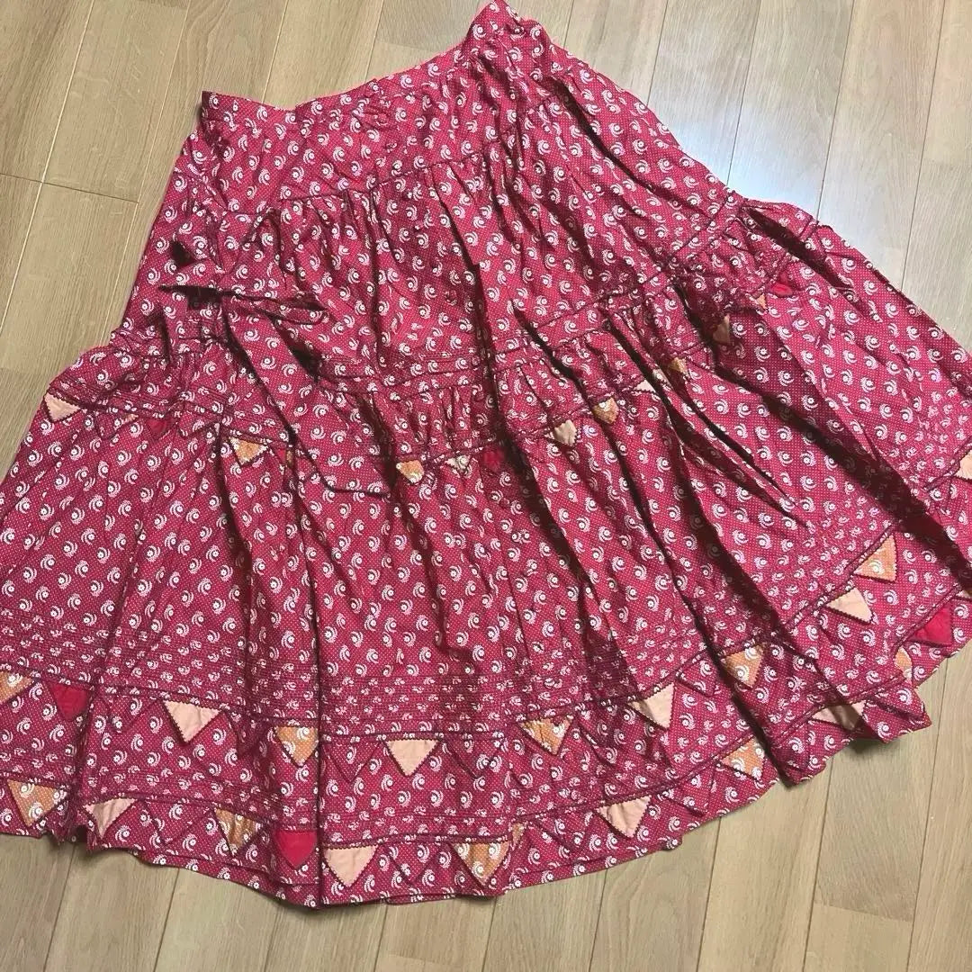 ★KANEKO ISAO/Kaneko ISAO Takushiki Ribbon Long Skirt