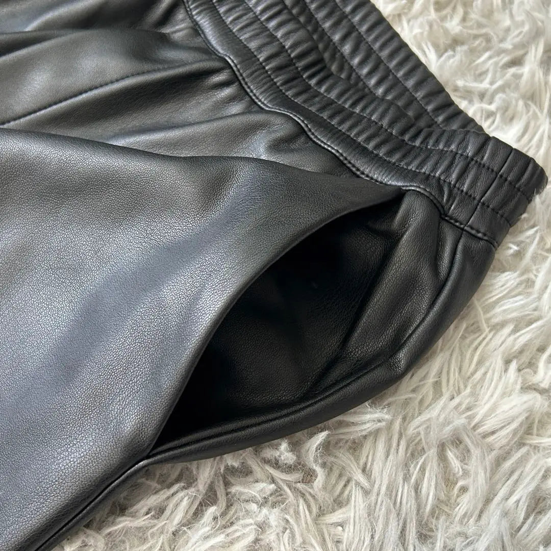 Banana Republic Faux Leather Pants Black S Black Banana Repa