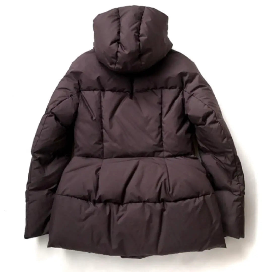 [Extremely Good Condition] Uniqlo+J Down Jacket Size S Brown Hood Brown 589