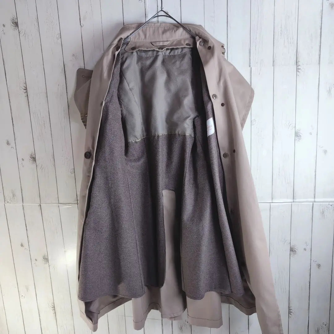 [Extremadamente hermoso] N-line de nozomi con forro de gabardina | 【極美品】n-LINE por nozomi トレンチコート ライナー付 撥水