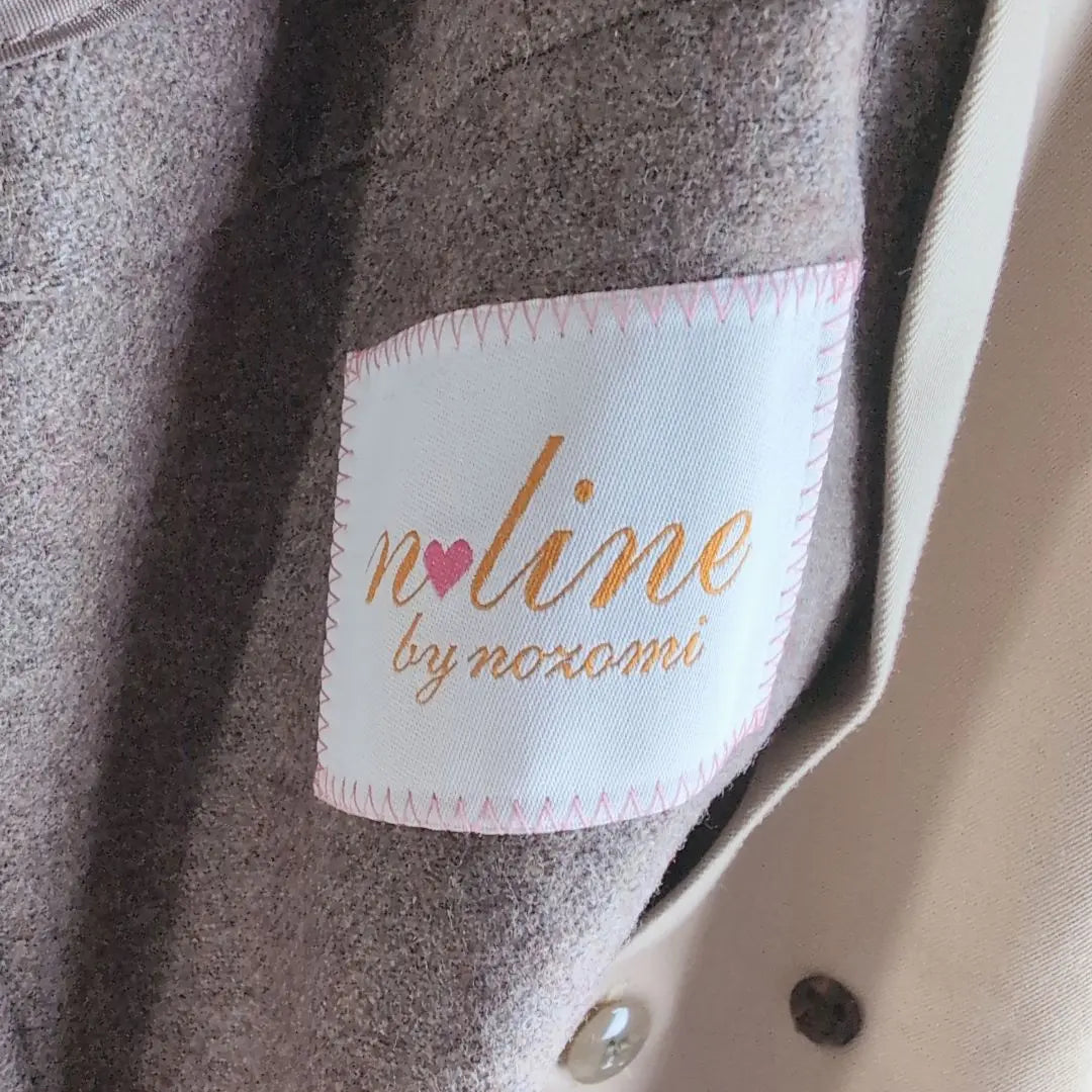 [Extremadamente hermoso] N-line de nozomi con forro de gabardina | 【極美品】n-LINE por nozomi トレンチコート ライナー付 撥水