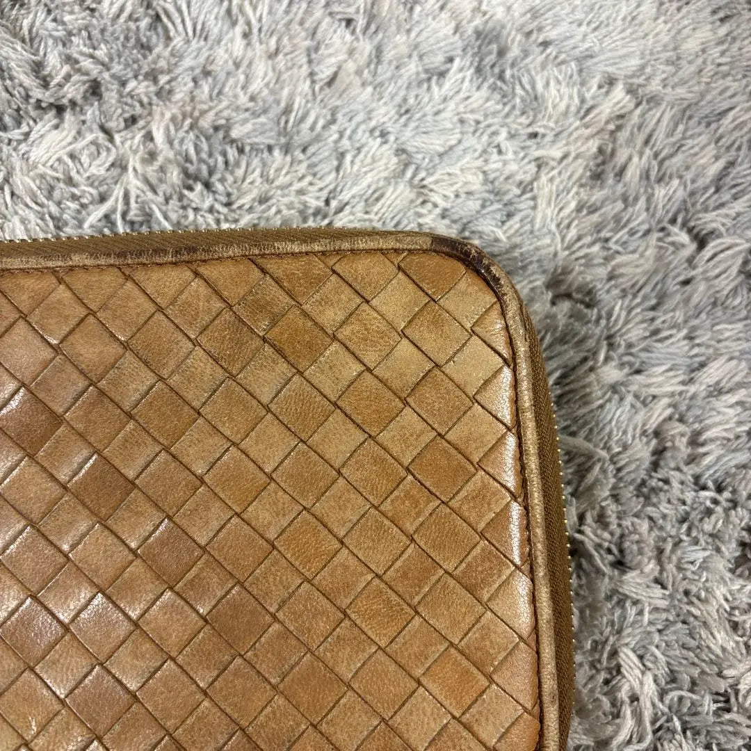 BOTTEGA VENETA Long Wallet Round Zipper