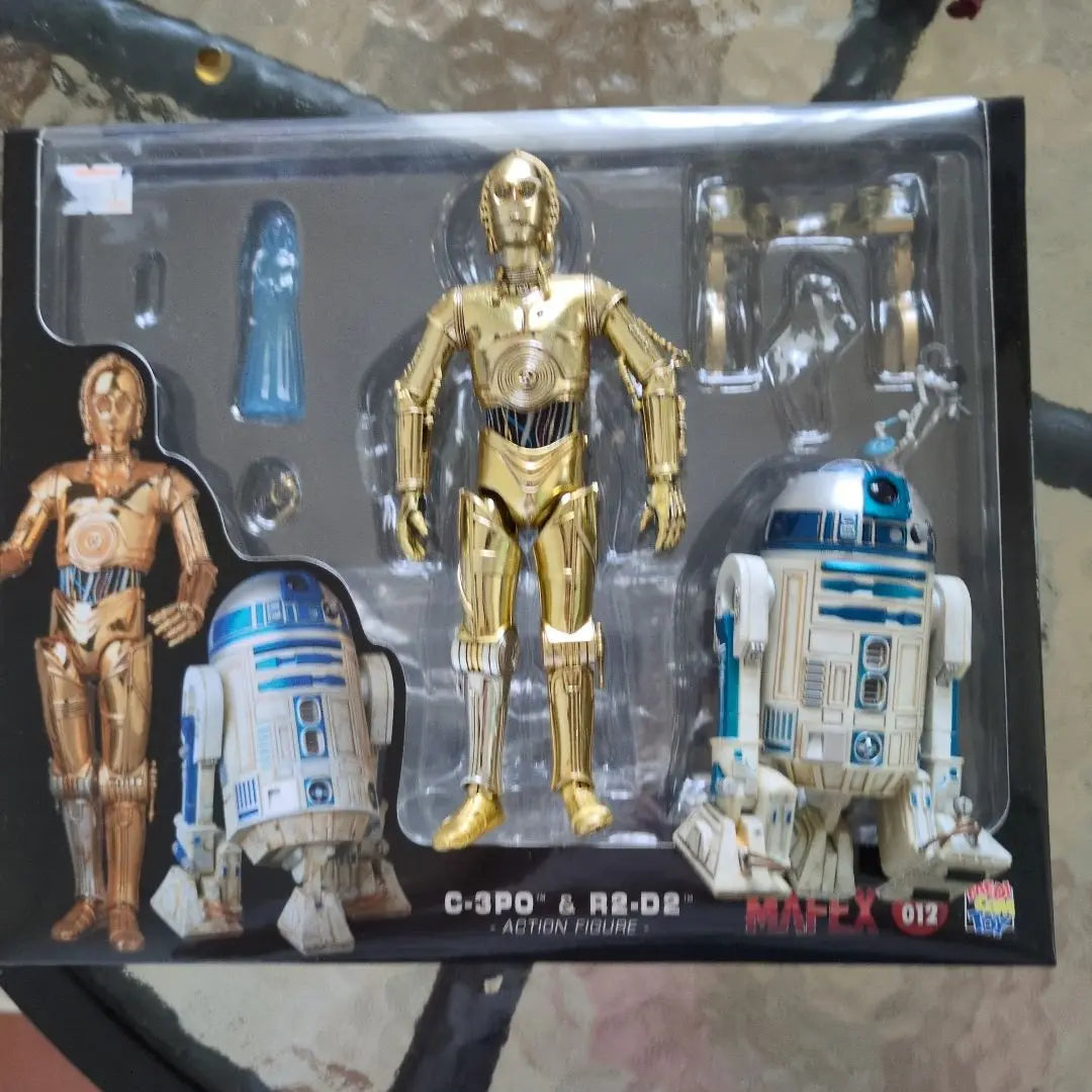 C-3PO R2-D2 Action Figure Set MAFEX 012