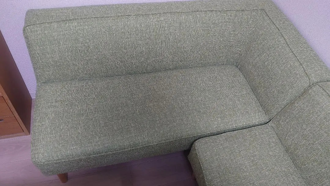 [Precio final] Sofá de esquina Seki Furniture Relax Foam Herb 2 ②