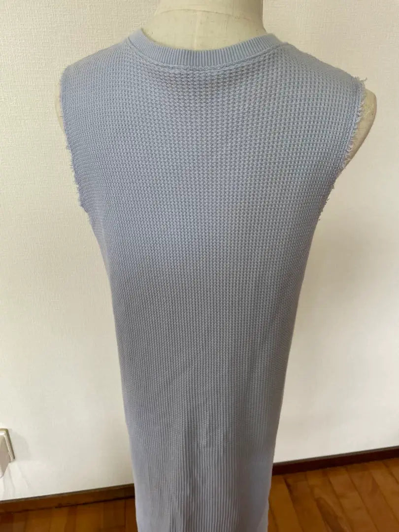 ZARA long gilet sleeveless dress