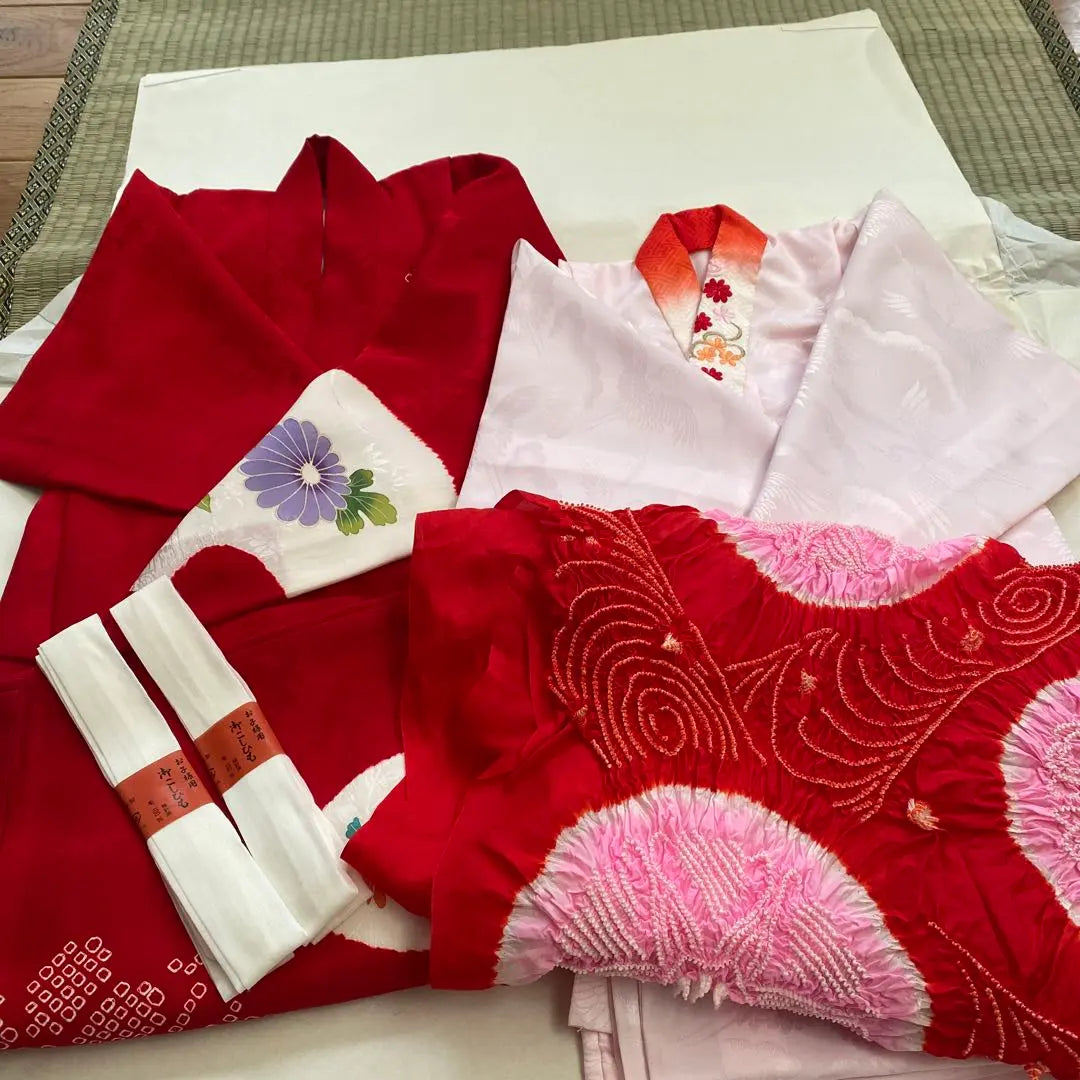 3 years old Shichigosan Kimono & Nagajun undergarment