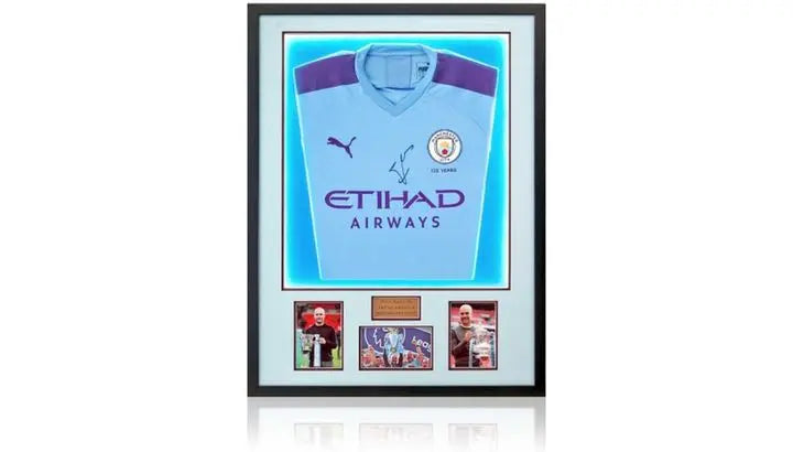 Pep Guardiola Sign Uniform