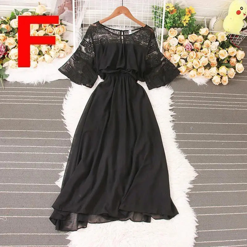 Race Frill One Piece Formal Dress Partidless Wedding Event