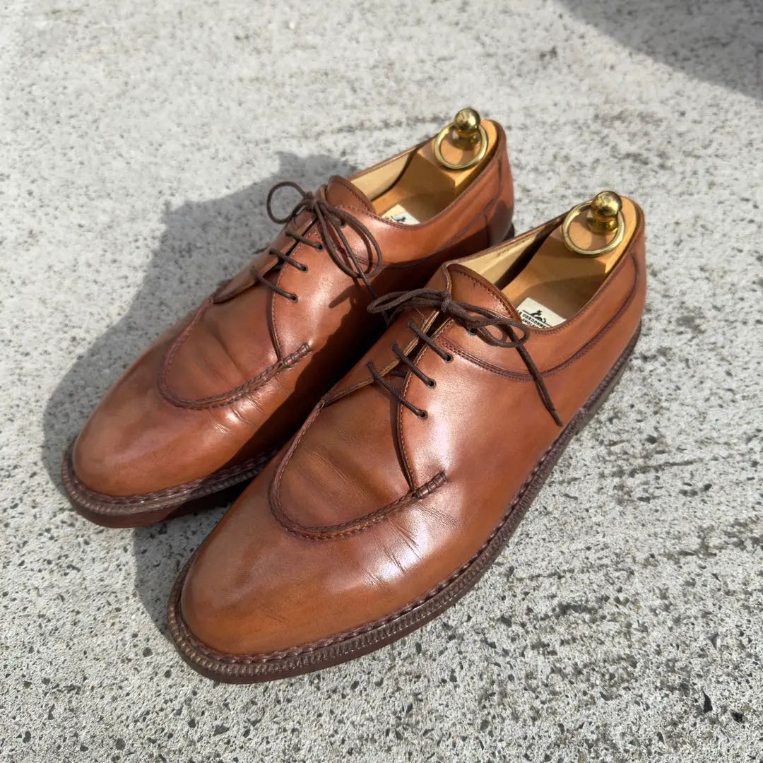 Out of print 1.6 million Berluti Norbejese process patina leather derby shoes