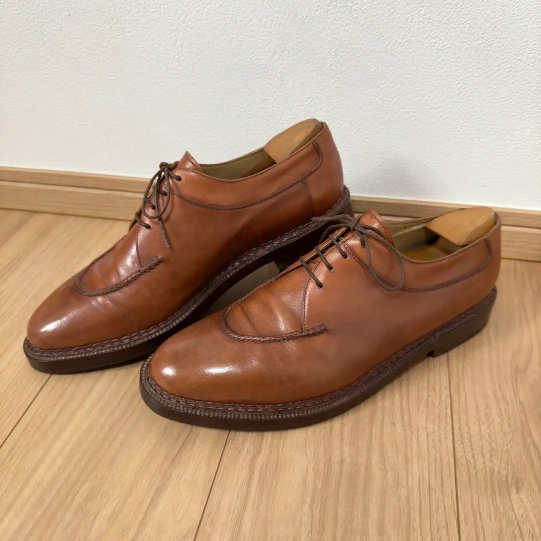 Out of print 1.6 million Berluti Norbejese process patina leather derby shoes