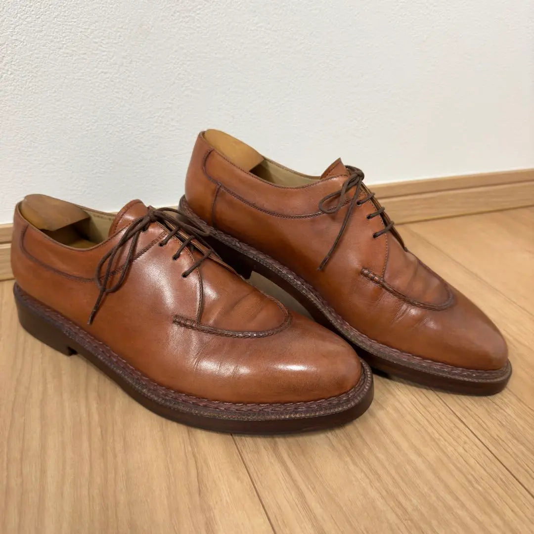 Out of print 1.6 million Berluti Norbejese process patina leather derby shoes