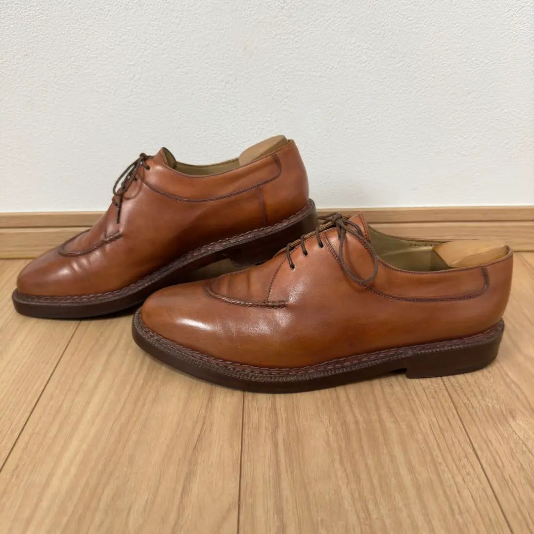 Out of print 1.6 million Berluti Norbejese process patina leather derby shoes