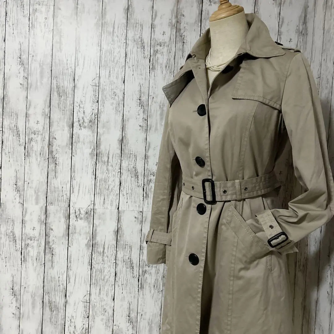 Good condition [ICB] Ladies' Trench Coat with removable quilted liner