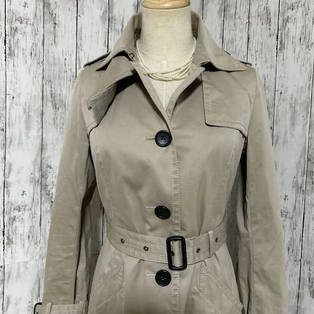 Good condition [ICB] Ladies' Trench Coat with removable quilted liner