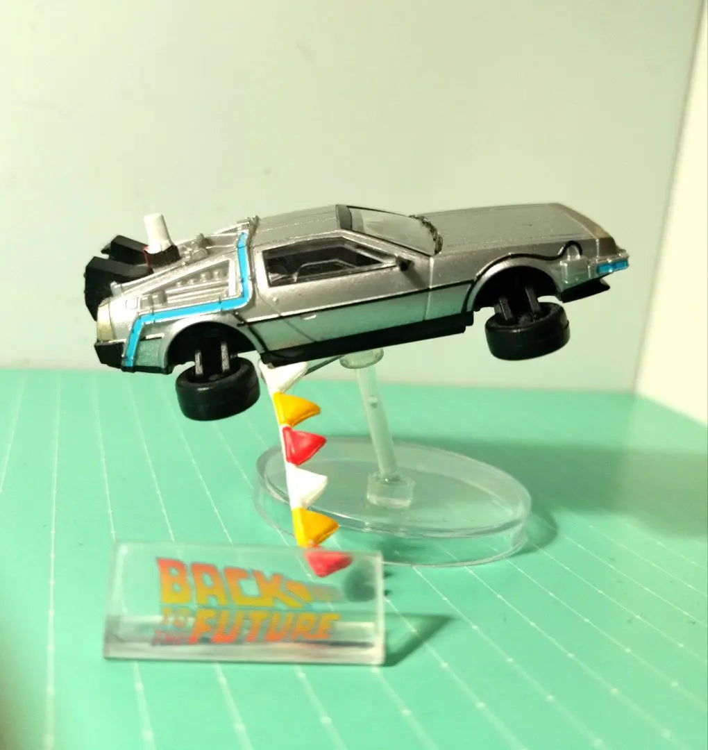 Hobby Gacha Back to the Future DeLorian Part2 Flash Ver