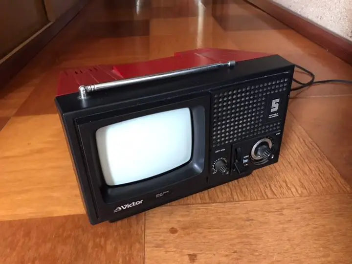 Portable Television Retro Home Appliances Victor