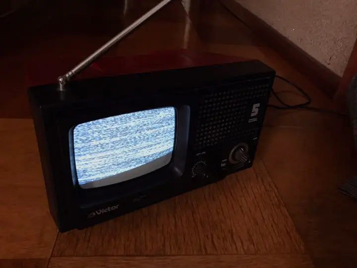 Portable Television Retro Home Appliances Victor