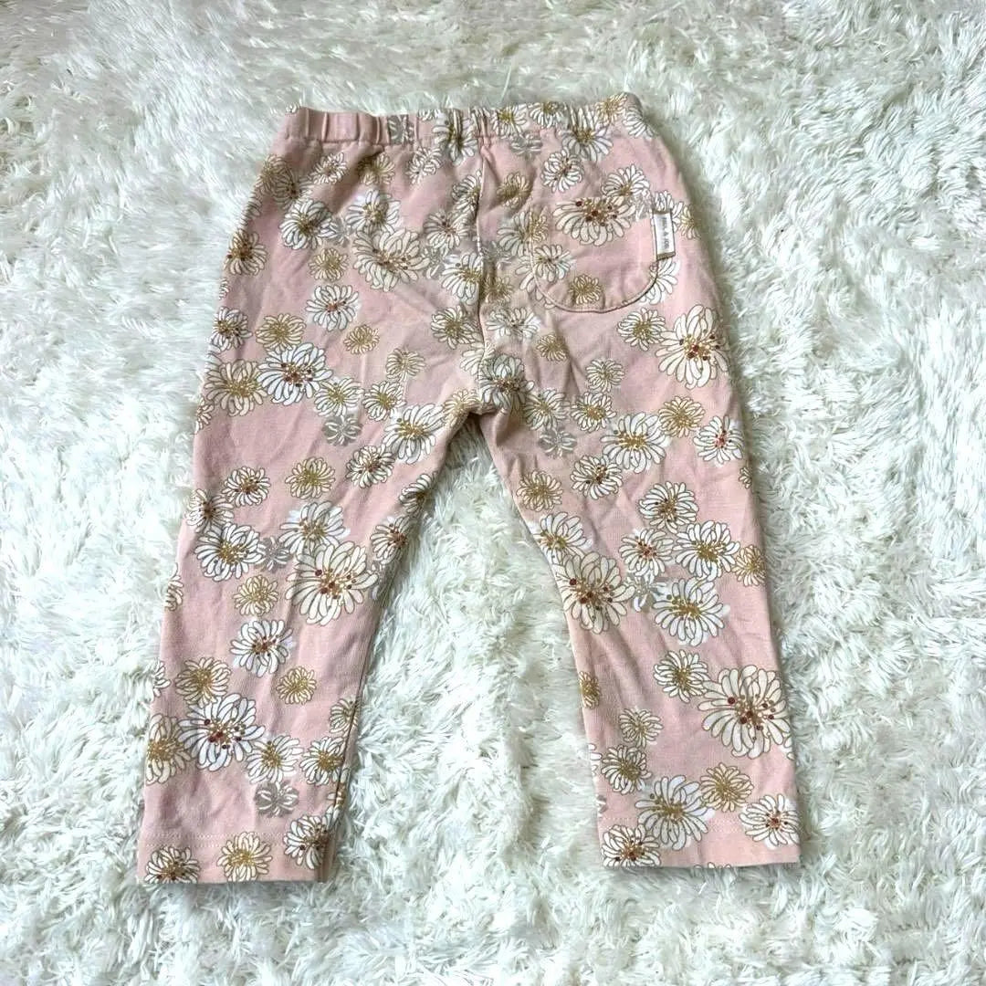 ✨ Paul &amp; Joe ✨ Ropa infantil guardería niña estampado de flores rosa pastel lindo | ✨ PAUL&amp;JOE ✨ 子供服 保育園 女の子 花柄 パステルピンク かわいい