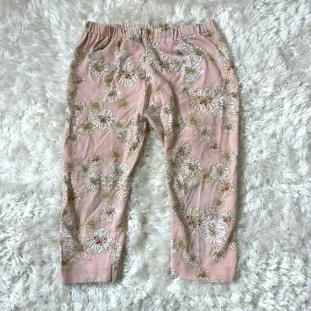 ✨ Paul &amp; Joe ✨ Ropa infantil guardería niña estampado de flores rosa pastel lindo | ✨ PAUL&amp;JOE ✨ 子供服 保育園 女の子 花柄 パステルピンク かわいい