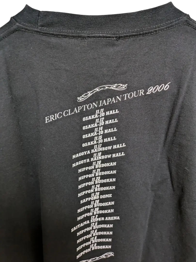 Eric Clapton's 2006 Japan Tour T -shirt