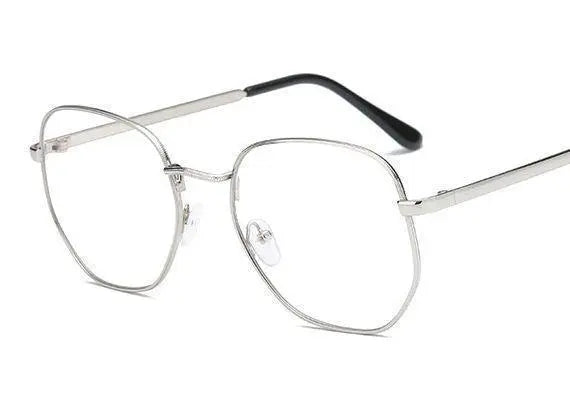 S56 New Silver Men's Women's Glasses Glasses Both Gender ◆ 835 | s56 新品 シルバー メンズ レディース 眼鏡 メガネ 男女兼用◆835