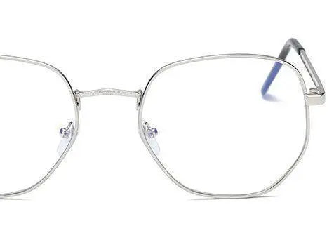 S56 New Silver Men's Women's Glasses Glasses Both Gender ◆ 835 | s56 新品 シルバー メンズ レディース 眼鏡 メガネ 男女兼用◆835