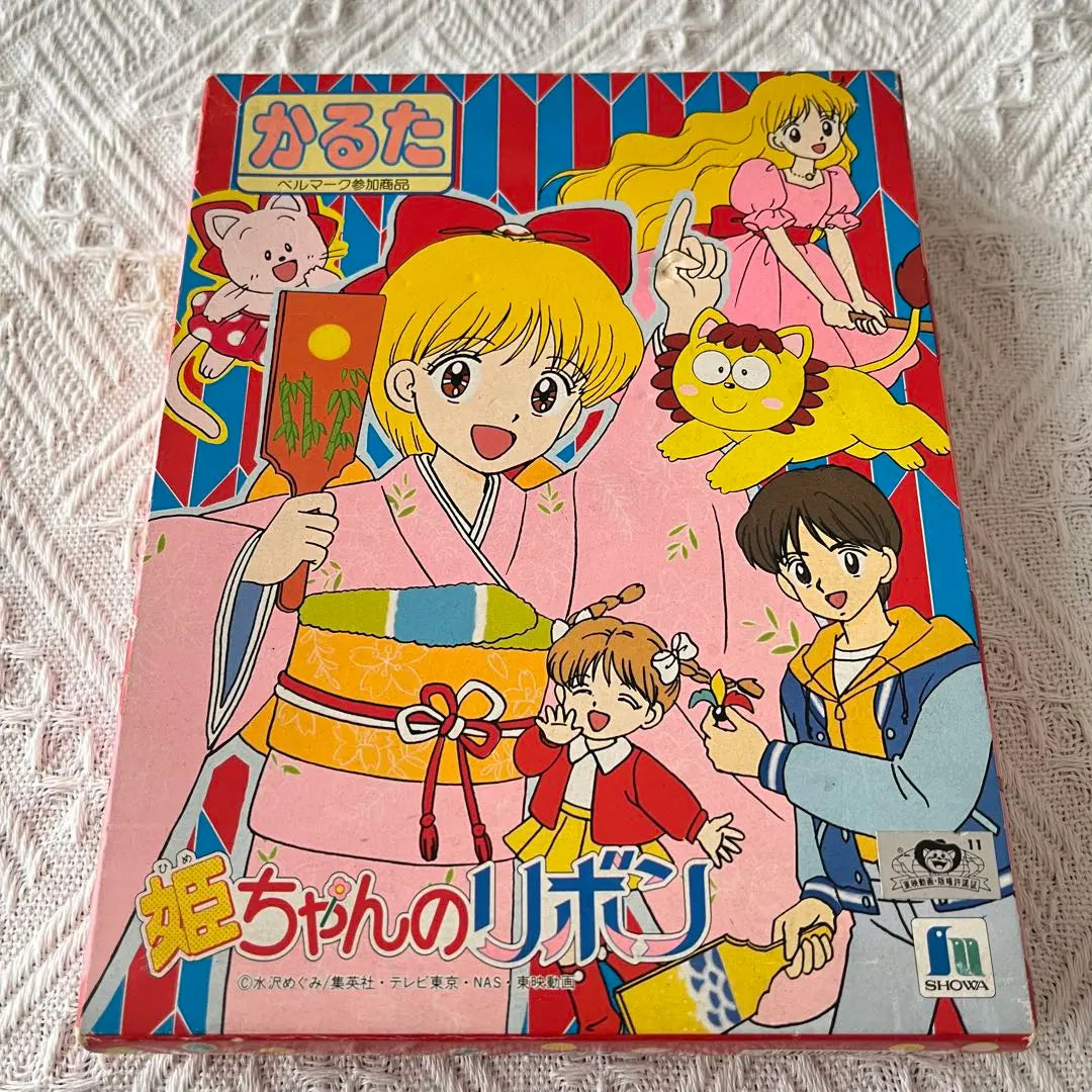 [Raro] Cinta de la princesa-chan Karuta Anime retro de los 90