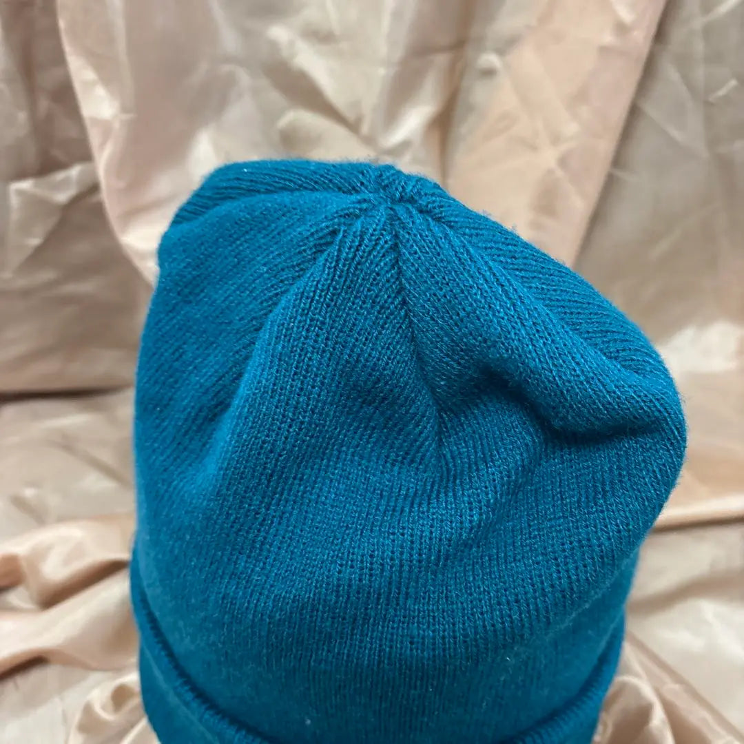 RUSTY Smiley Face Beanie Teal