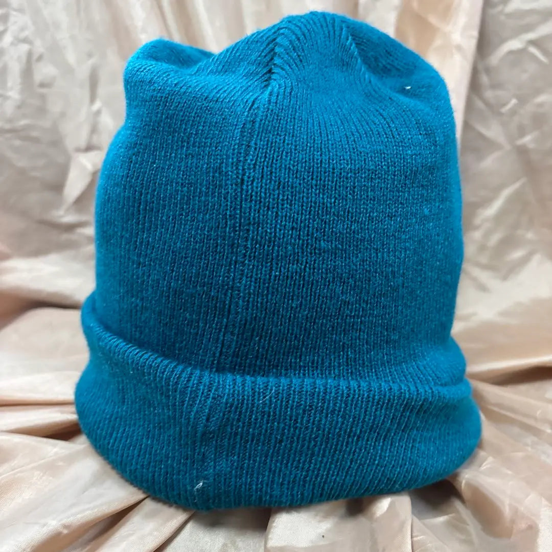 RUSTY Smiley Face Beanie Teal