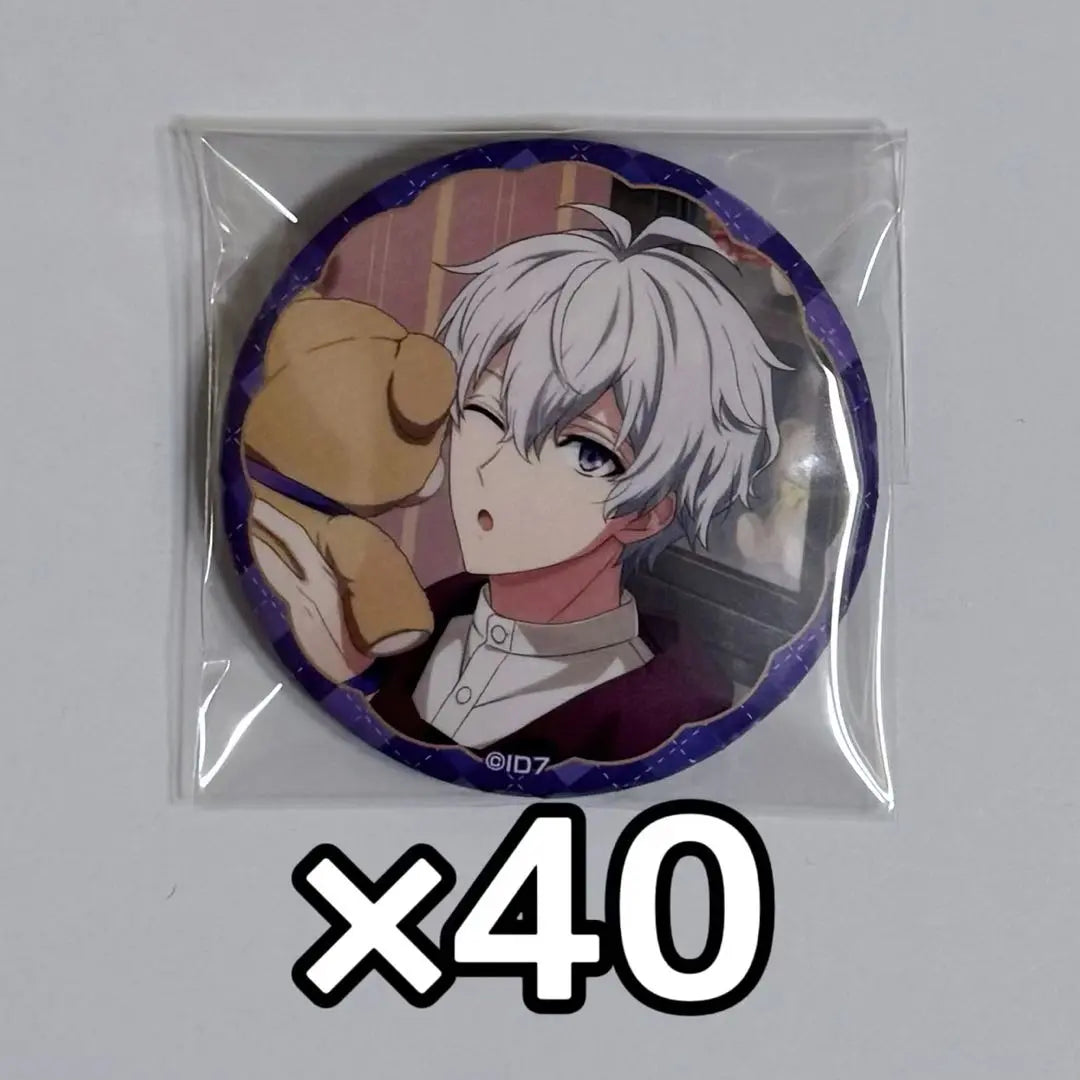 IDOLiSH7 Aionana Aisaka Sogo Valentine's Day can badges 40 pieces