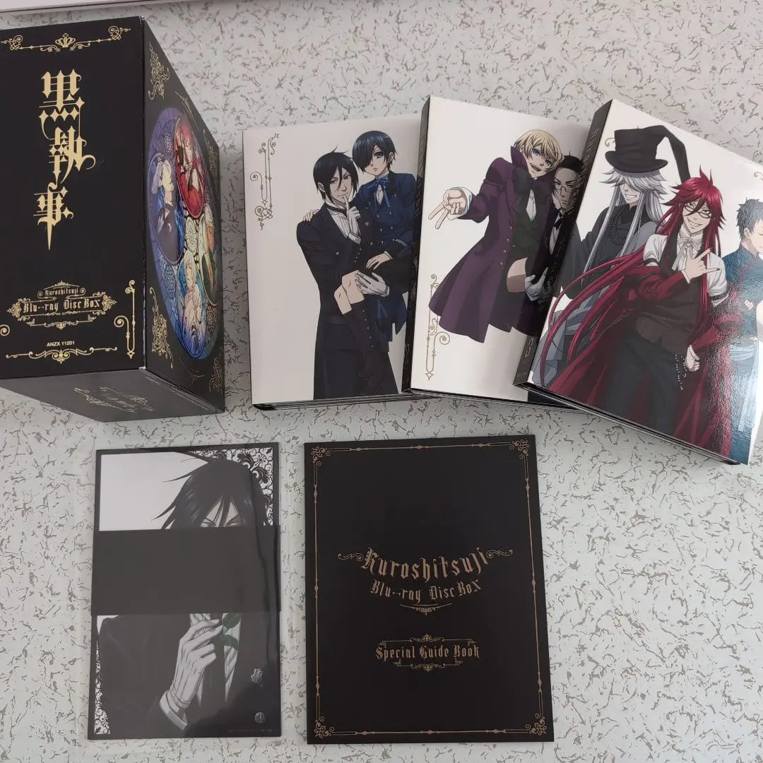 [Limitado al artículo actual] CAJA de Blu-ray de Black Butler (edición de producción limitada, juego de 10 discos)