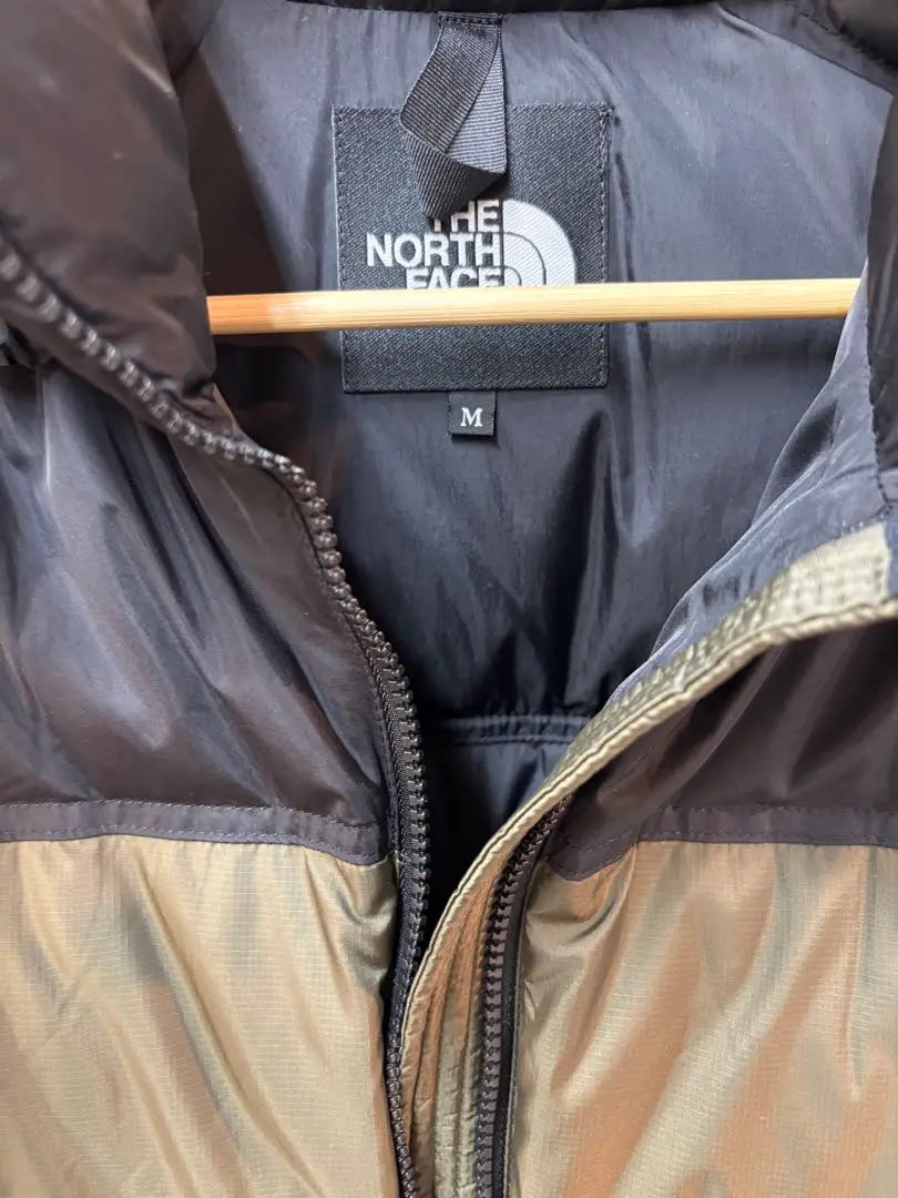 THE NORTH FACE Nuptse Vest ND92338 Khaki M size