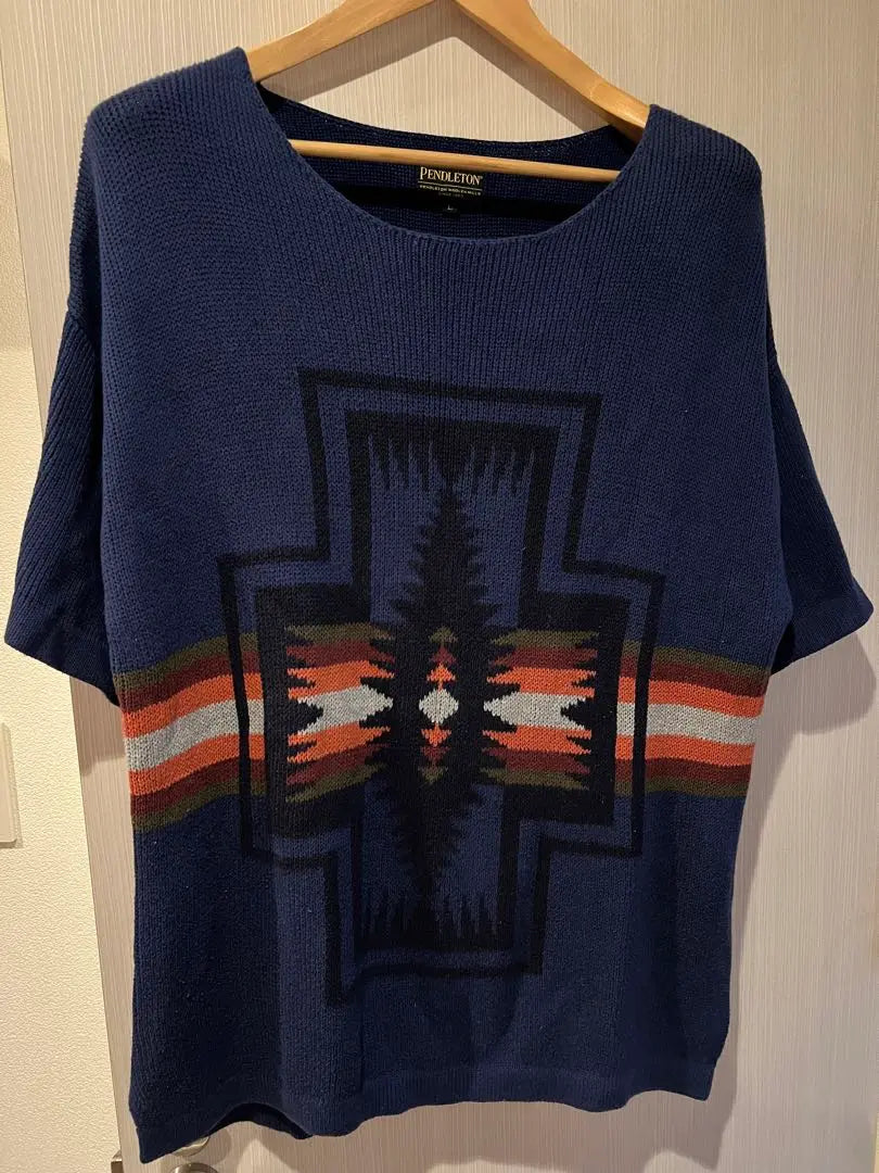 In good condition! Pendleton Short-sleeved knit 100% cotton