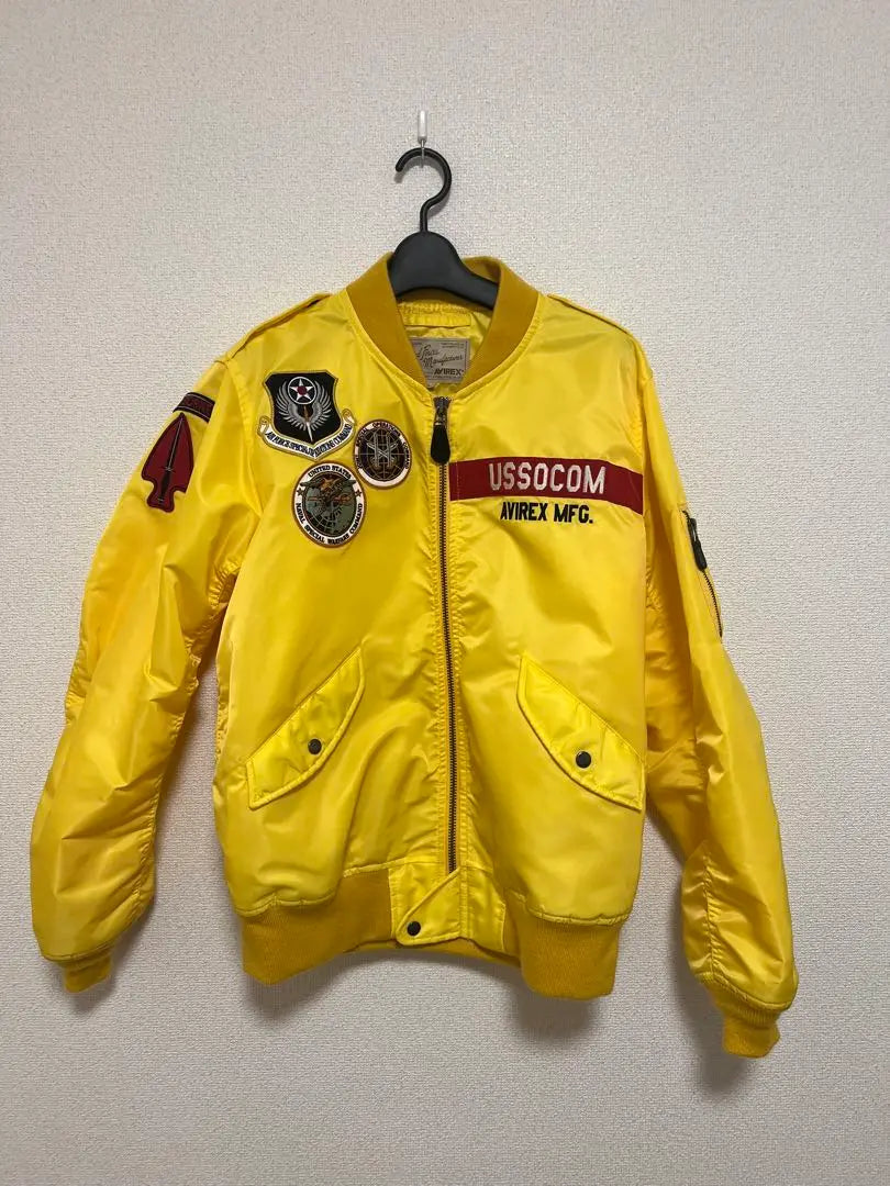 AVIREX MA-1 Flight Jacket Yellow