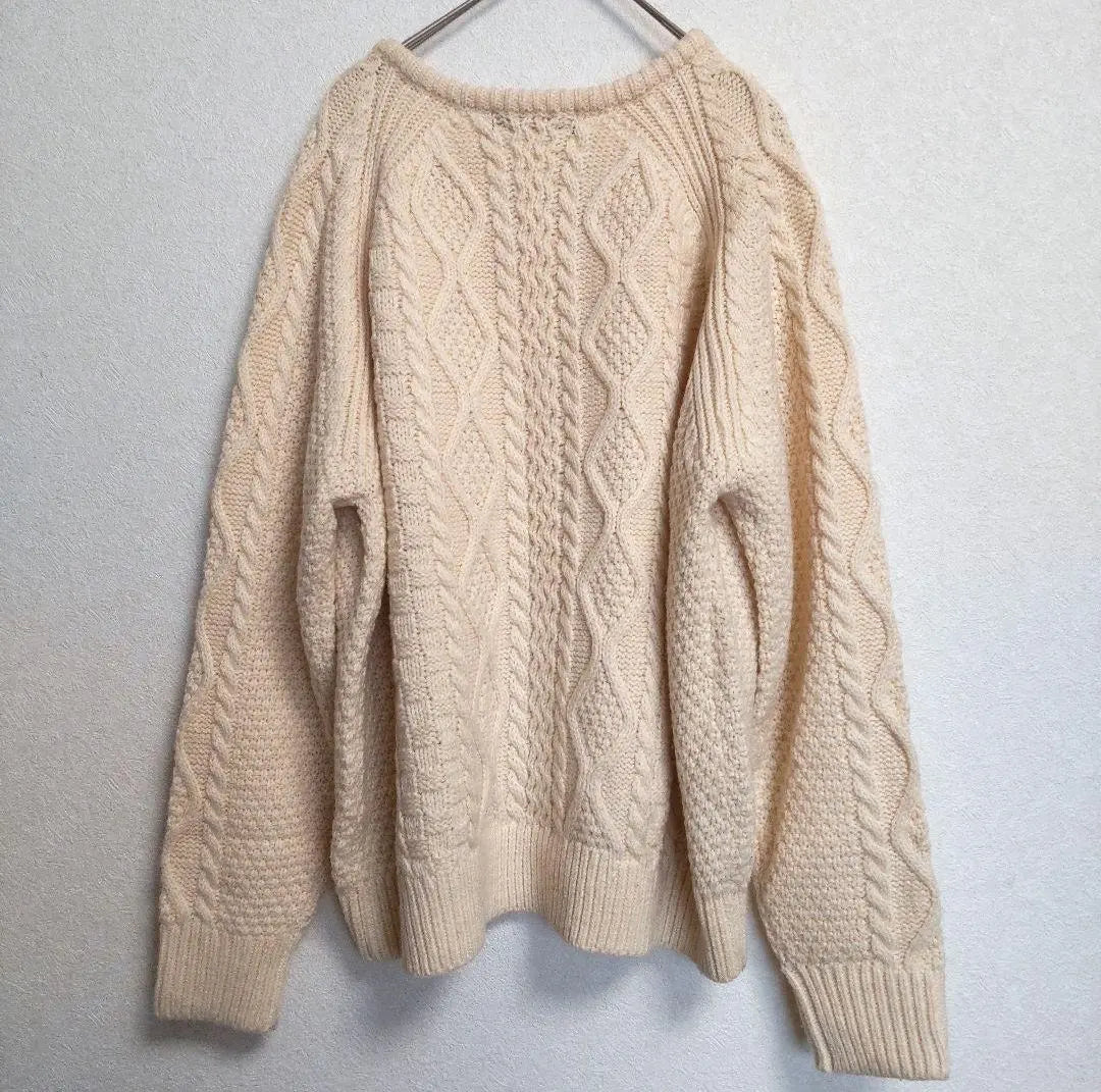 ★[AMERICAN HOLIC] Sweater (M) Ivory long sleeve tops