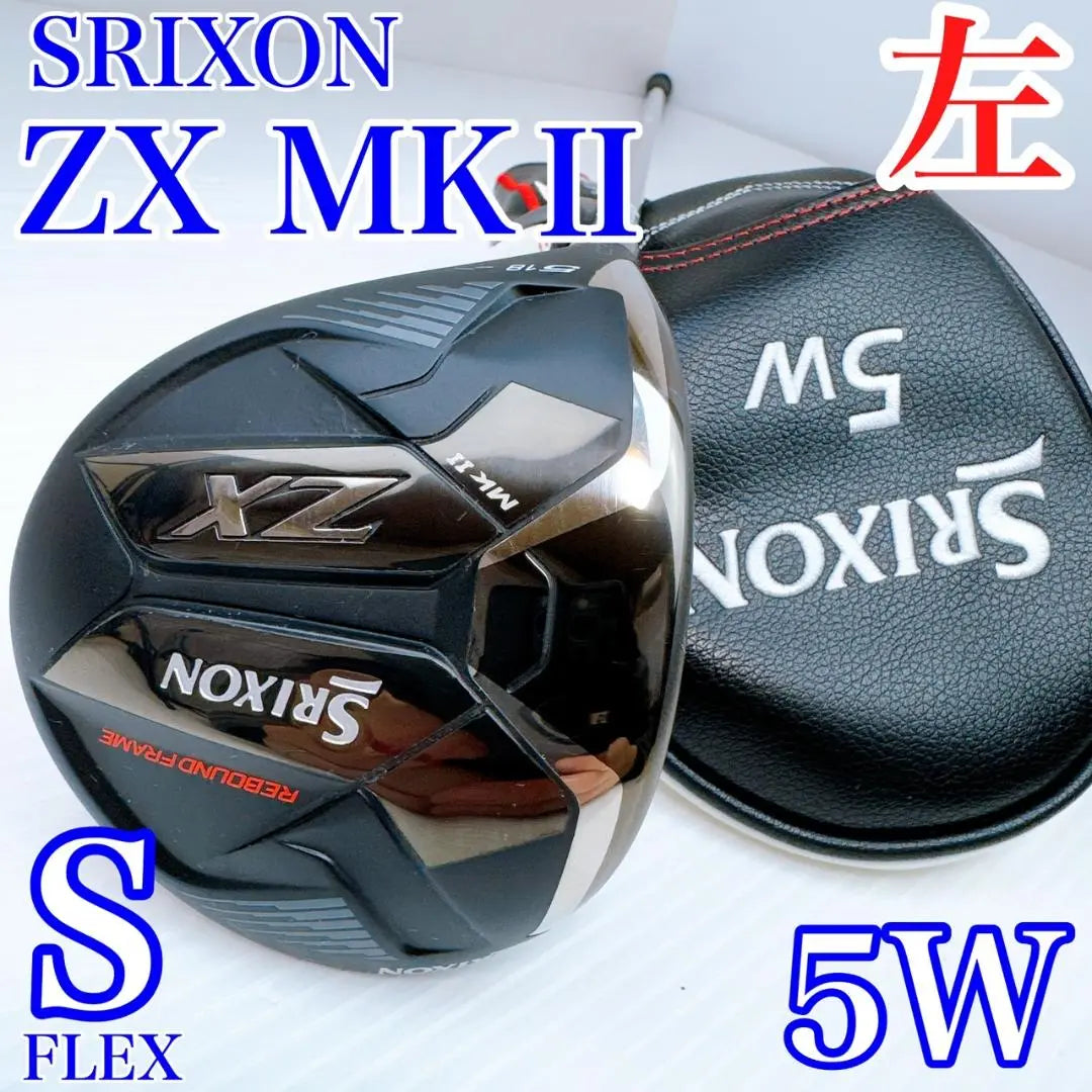 Srixon ZX MKI II 5W 18° para zurdos/Madera Diamana (S) N.º 5 original