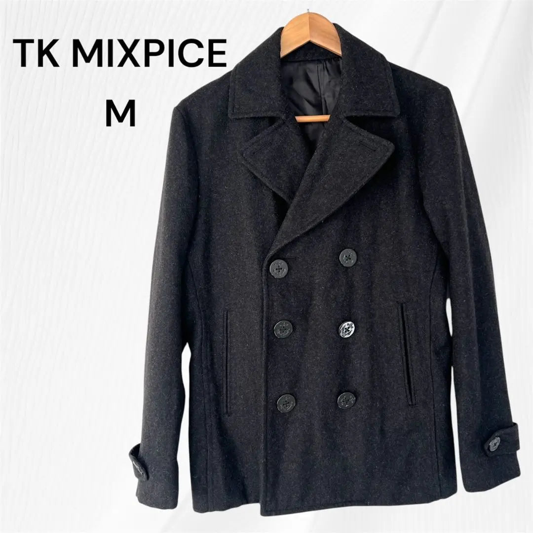 TK MIXPICE P coat Pea coat Short wool coat M