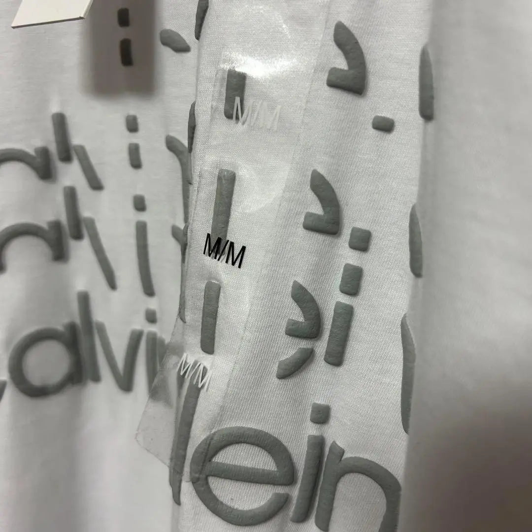 [New] Calvin Klein Calvin Klein T -shirt Skip M White | 【新品】Calvin Klein カルバンクライン　Tシャツ　スキップ　M　白