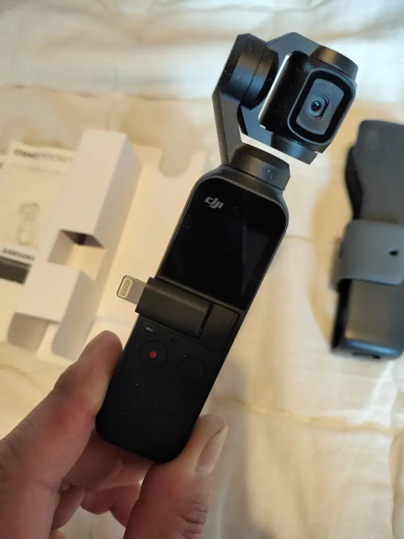 DJI OSMO POCKET Handheld Camera with 3-Axis Gimbal Stabilizer