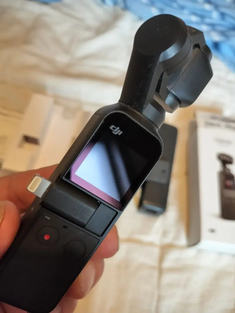 DJI OSMO POCKET Handheld Camera with 3-Axis Gimbal Stabilizer