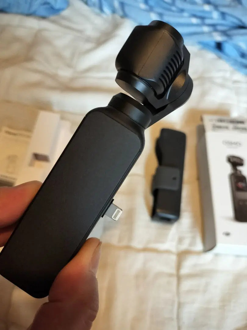 DJI OSMO POCKET Handheld Camera with 3-Axis Gimbal Stabilizer