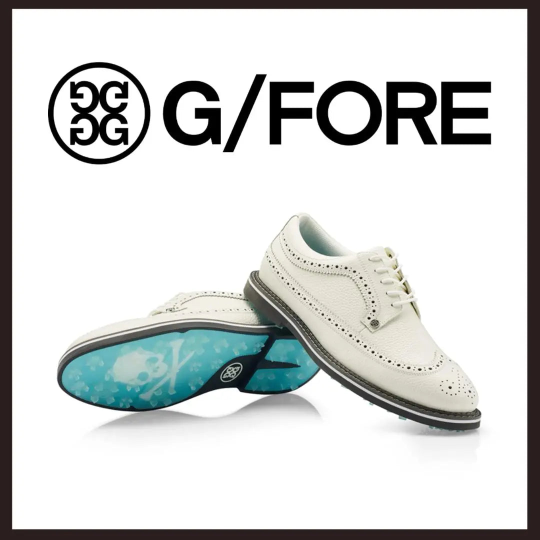 ○★Zapatos de golf estándar Galivanter de ala larga G/FORE nuevos sin usar