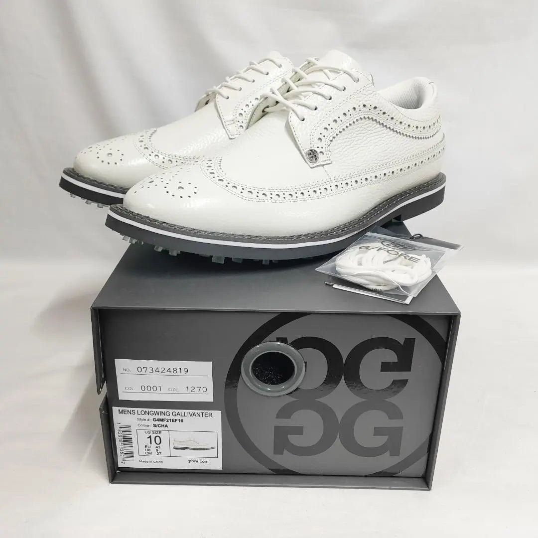 ○★Zapatos de golf estándar Galivanter de ala larga G/FORE nuevos sin usar