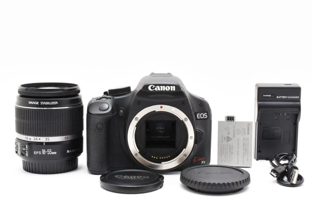 [Very popular] Canon EOS Kiss X3 Lens Kit Digital Single Lens Camera