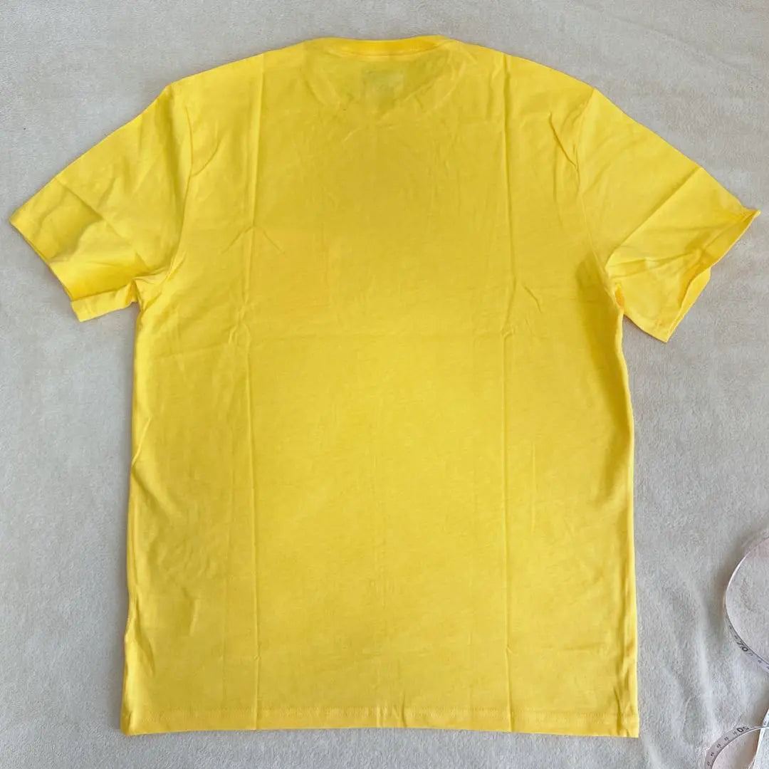 ✨New✨2 T-shirts with pockets, men's plain, short sleeves (yellow, gray)