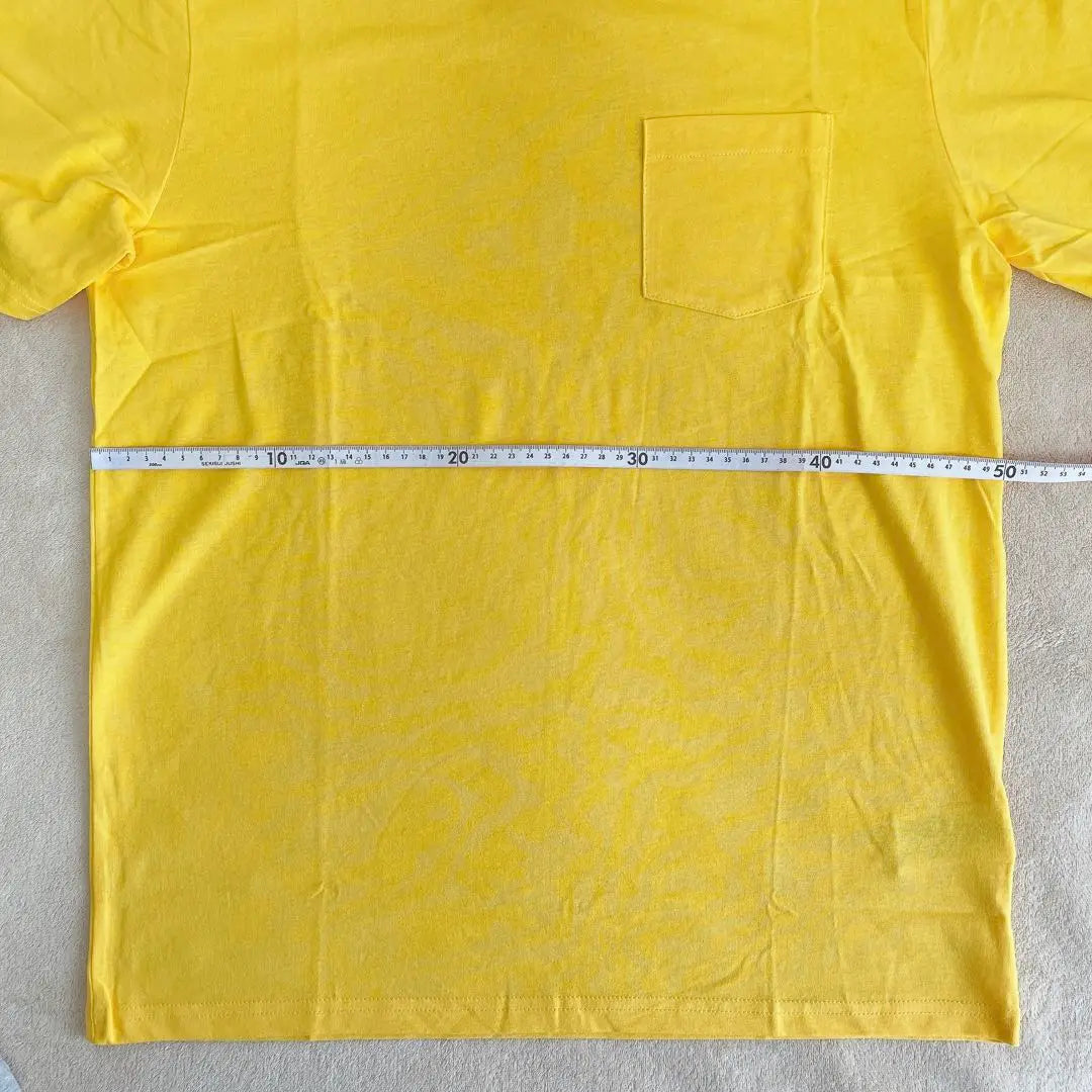 ✨New✨2 T-shirts with pockets, men's plain, short sleeves (yellow, gray)