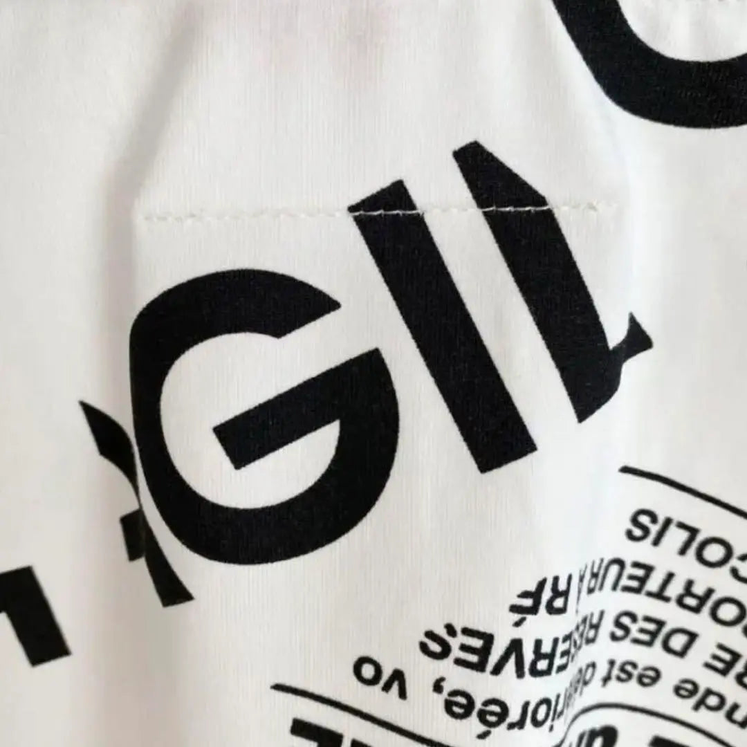 MM6 Maison Margiela fragile logo t-shirt white | MM6 Maison Margielaマルジェラ　fragileロゴTシャツ　白